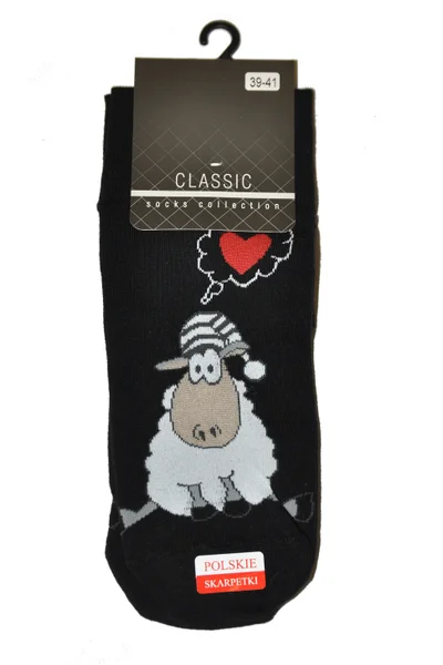 Pánské valentýnské ponožky Bratex 68H35 Classic Men 613V5