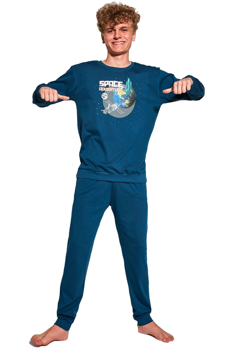 Pánské pyžamo 998/47 Space - CORNETTE, tmavě modrá 170/S i41_9999932907_2:tmavě modrá_3:170/S_