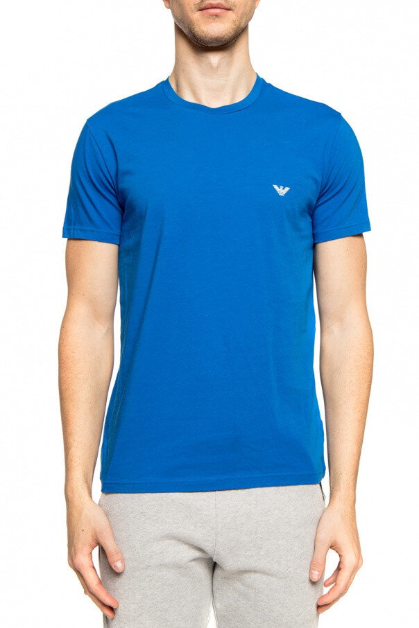 Pánské tričko 2pcs R664 GO1 0TY černomodrá - Emporio Armani, černo-modrá XL i10_P43856_1:801_2:93_