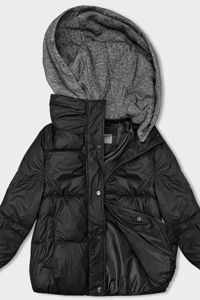 Zimní dámská bunda s odnímatelnou kapucí S'WEST