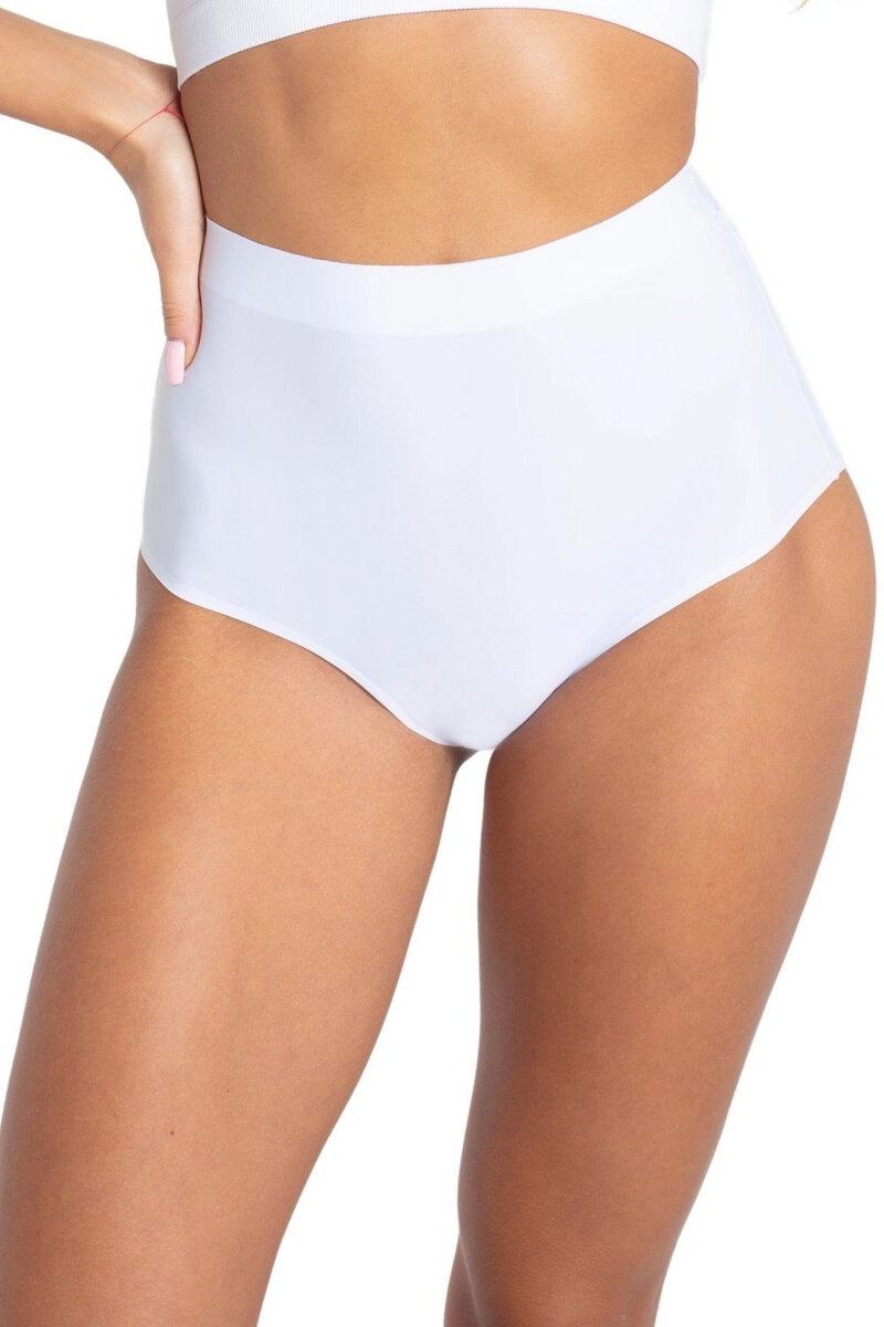Dámské bezešvé kalhotky Brigitte Comfort - bílé, Bílá XL i41_81597_2:bílá_3:XL_