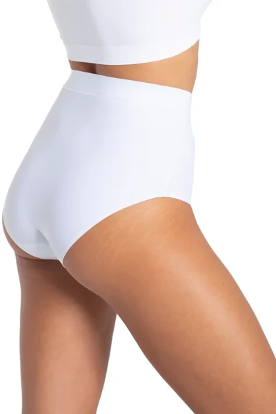 Dámské bezešvé kalhotky Brigitte Comfort - bílé