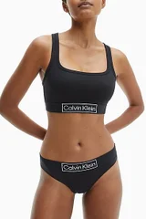 Podprsenka pro ženy sportovní bralette Heritage - 41QP7 - UB1 - Černá - Calvin Klein