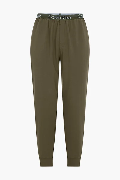 Pánské tepláky Jogger 6355 - RBN - Khaki - Calvin Klein