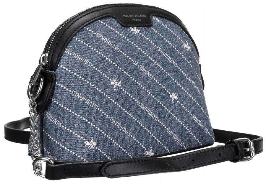 Modrá dámská kabelka David Jones® s popruhem, jedna velikost i523_5903051157233
