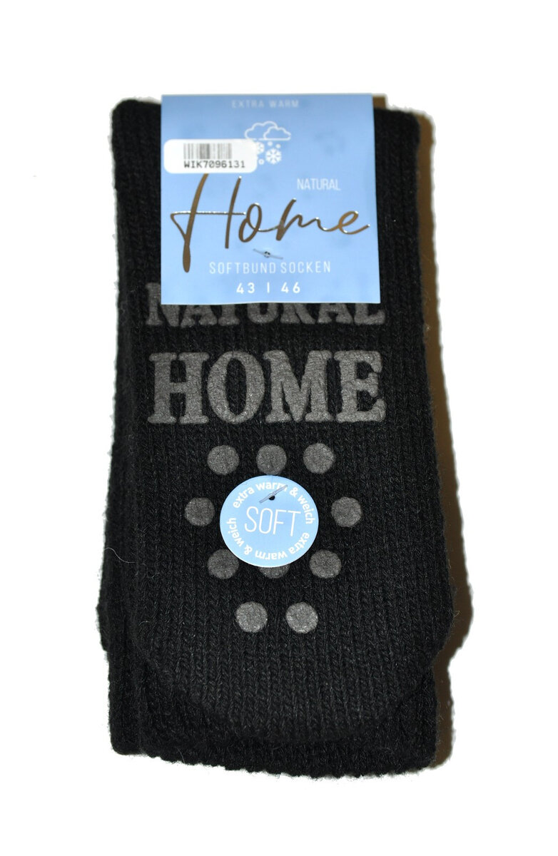 Dámské ponožky WiK 7OL1 Home Natural ABS, černá 43-46 i384_13780236