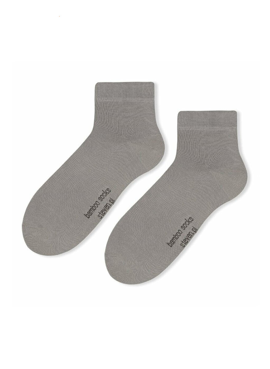 Pánské ponožky Steven Bamboo 7ZF93, černá 38-40 i384_61468727