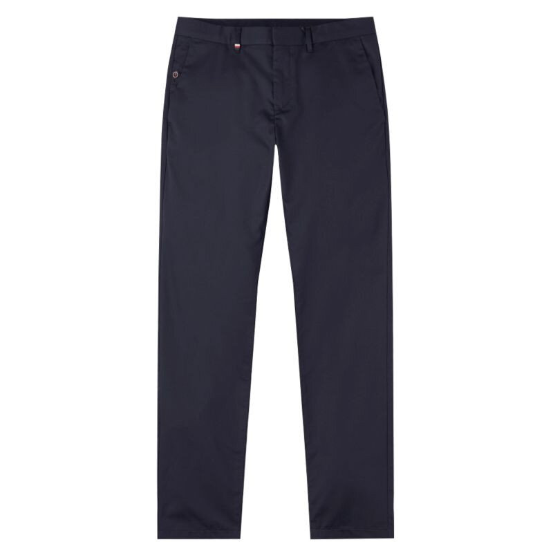 Mužské modré slim-fit chinos kalhoty Tommy Hilfiger x Mercedes, 33/34 i476_32908436