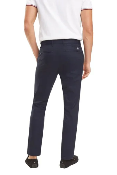 Mužské modré slim-fit chinos kalhoty Tommy Hilfiger x Mercedes