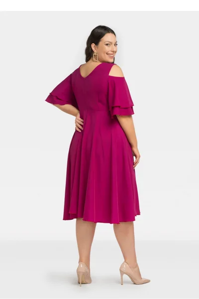 Šaty Analis - Elegantní Plus Size Společenské Šaty