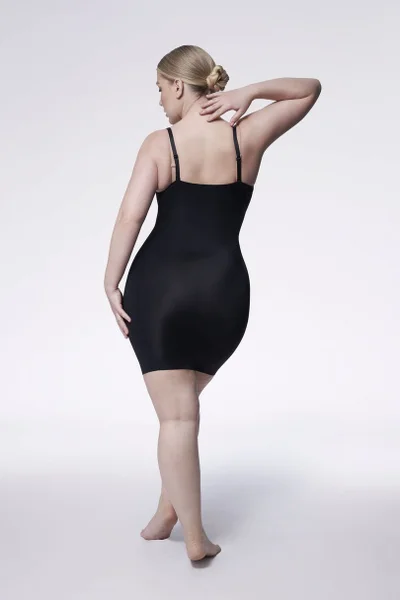 Dámská černá shapewear spodnička Julimex pod prsa