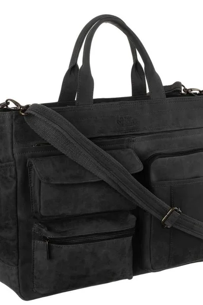 Černá dámská kabelka FPrice Elegantní Luxus