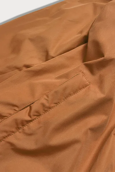 Černo-karamelová oboustranná dámská prošívaná bunda MOH6 MHM