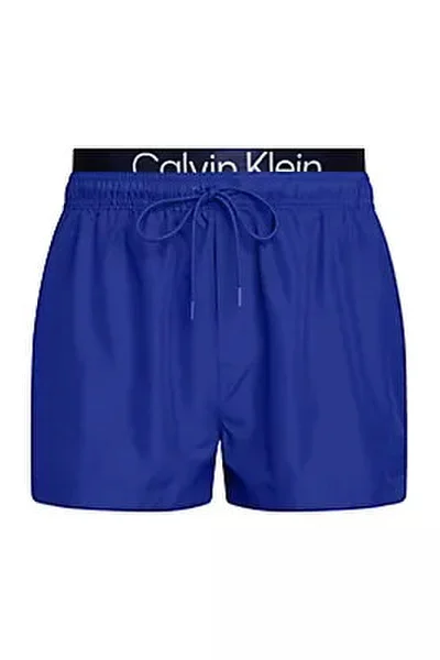 Pánské plavky  SHORT DOUBLE WAISTBAND Calvin Klein