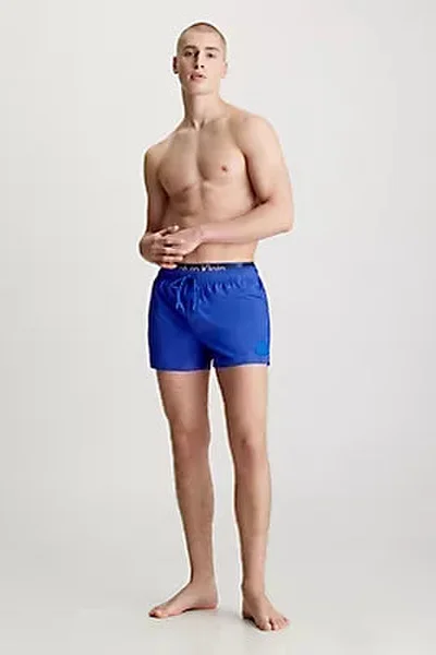 Pánské plavky  SHORT DOUBLE WAISTBAND Calvin Klein