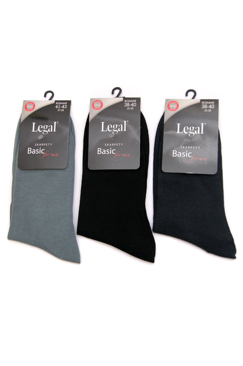 Pánské ponožky k obleku Legal, grafit 25-26 i170_10-006-032GRAF39