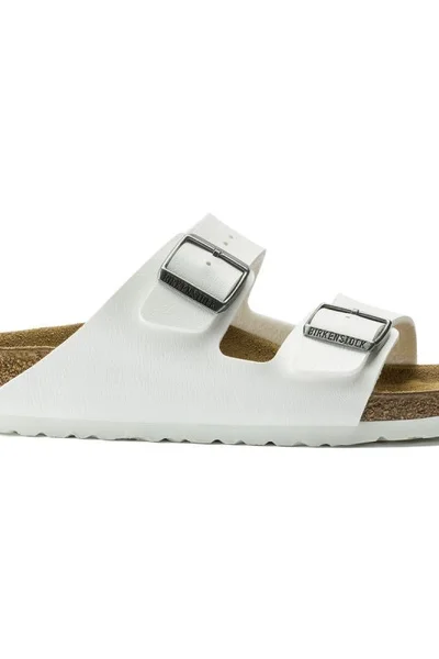 Žabky Birkenstock Arizona BS W bílé sandály