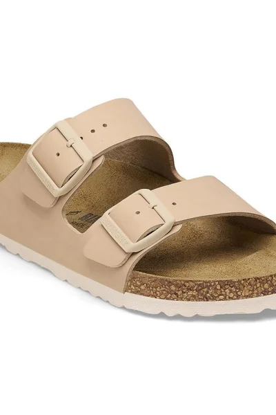 Žabky BIRKENSTOCK Arizona z Birko-Flor® v béžové barvě