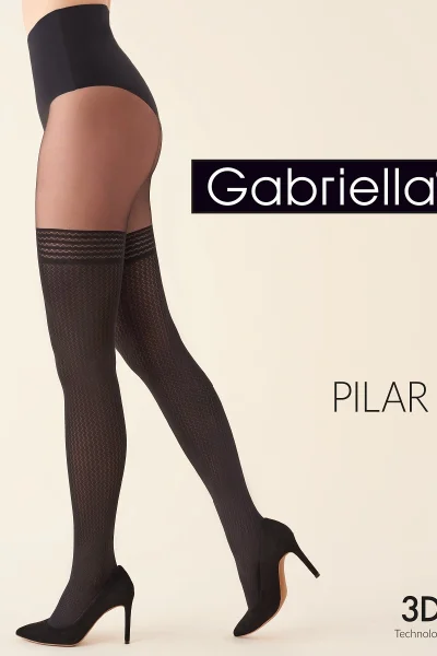 Dámské punčochové kalhoty Gabriella 2B492 Pilar 3D 2-4