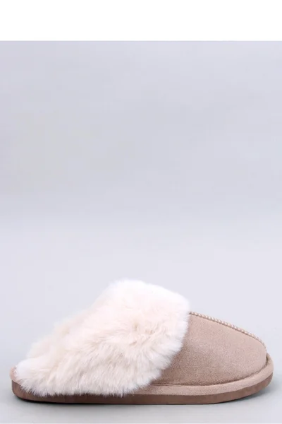 Kožešinové dámské pantofle Zimní Pohoda
