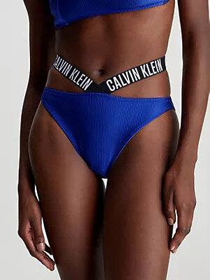 Dámské plavky Spodní díl plavek HIGH LEG CHEEKY BIKINI Calvin Klein, XL i652_KW0KW02391C7N005