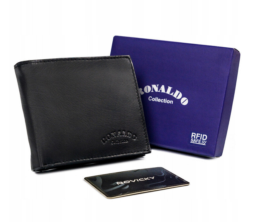 Pánské peněženky [DH] 0002 D BLACK, jedna velikost i523_5903051015281