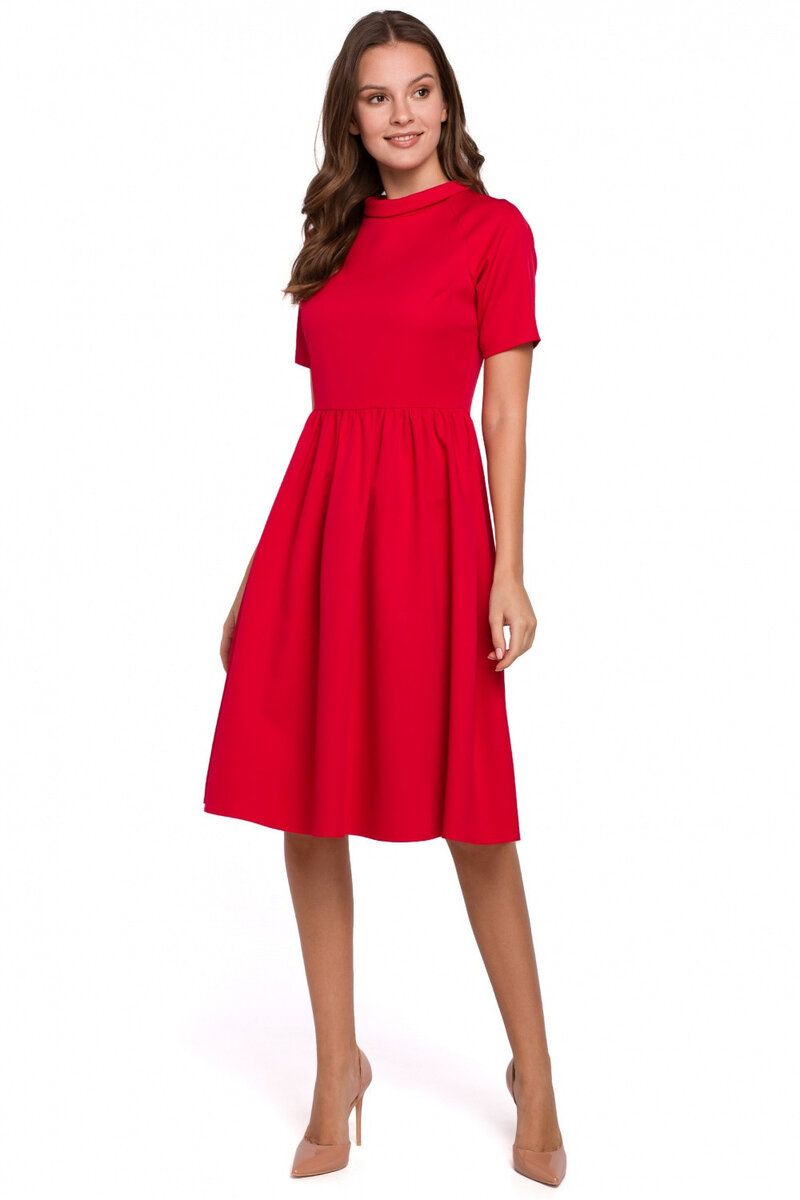 Dámské šaty U31G - Makover, červená XL i10_P54278_1:19_2:93_