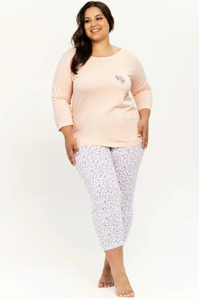 Dámské pyžamo Taro Ariella 3256 3/4 2XL-3XL Z25