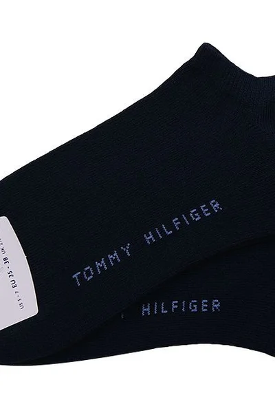 2× Dámské Ponožky Tommy Hilfiger - Námořnická Modř