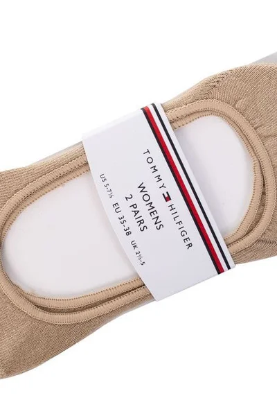 Tommy Hilfiger Dámské Beige Mokasíny Ponožky 2p