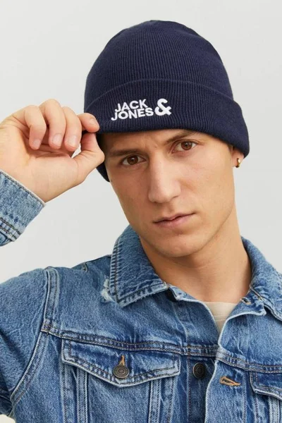 Teplá pánská čepice s třásněmi od Jack & Jones