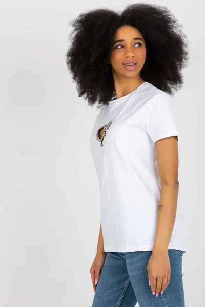 Klasické bílé tričko FPrice pro ženy - FA TS