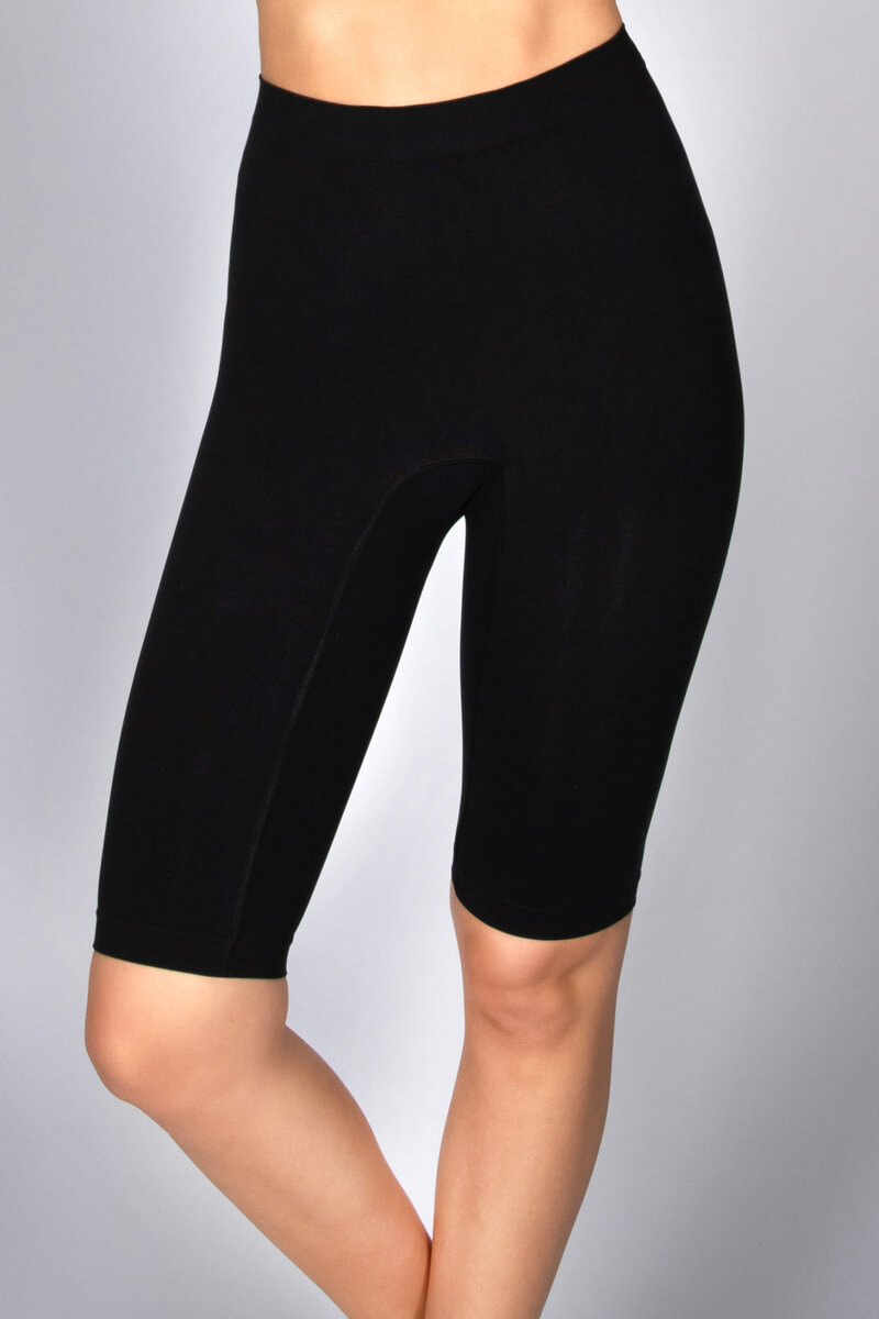 Dámské kalhotky stahovací nohavičkové bezešvé Guaina Bodyeffect Invisibile Barva:, Černá, velikost L/XL i501_410616_NERO_L_XL