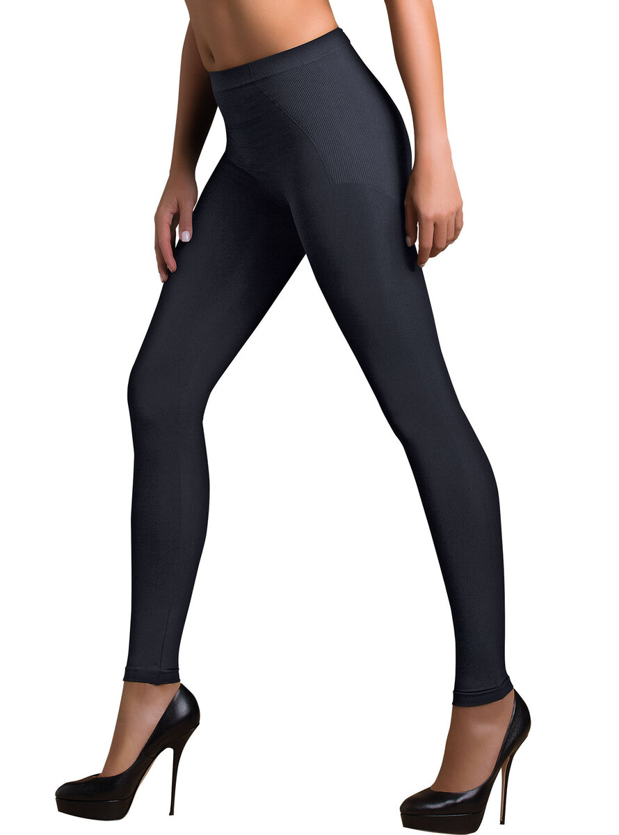 Legíny stahovací bezešvé dámské Legging Bodyeffect Oro Barva: Černá, Velikost:, S/M i501_610110_NERO_S_M