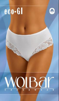 Dámské kalhotky model 53957 Wolbar, white L i240_10594_2:white L