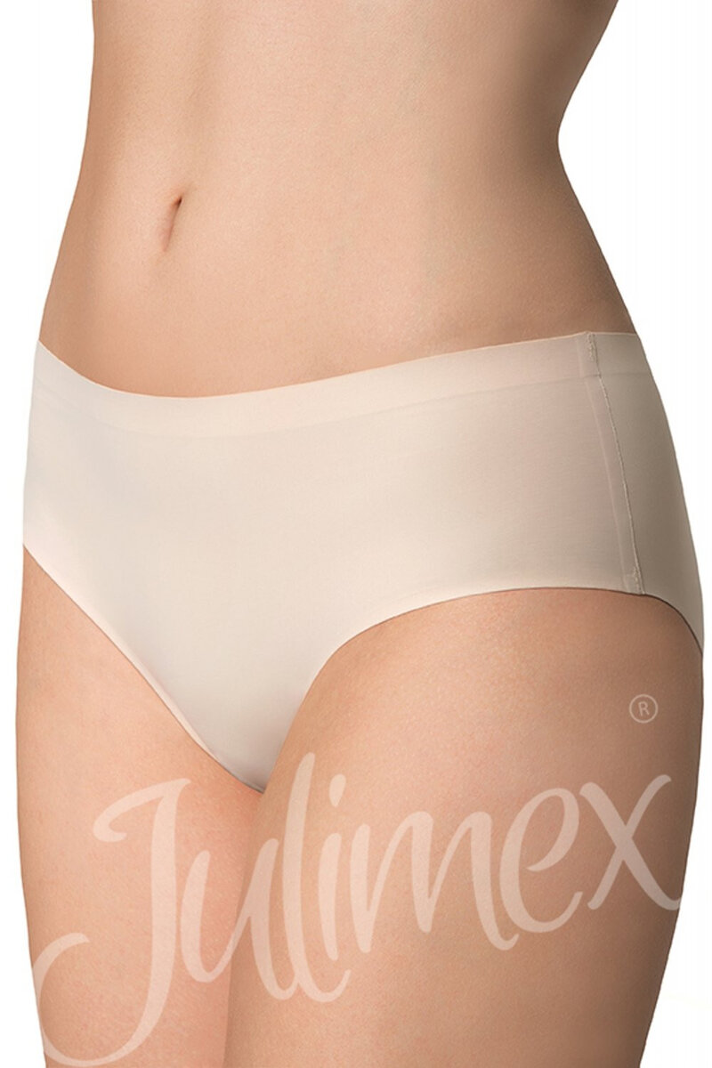 Dámské kalhotky Simple beige - Julimex, Béžová XL i41_74103_2:béžová_3:XL_