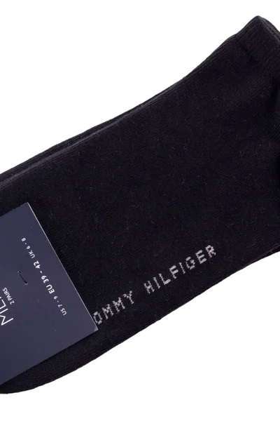 Ponožky Tommy Hilfiger 2 ks černé - pánské