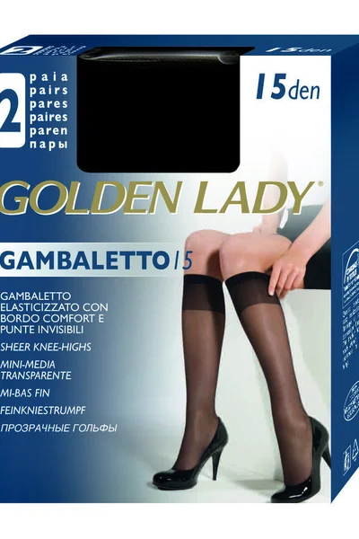 Podkolenky Gambaletto 3WM7V Golden Lady