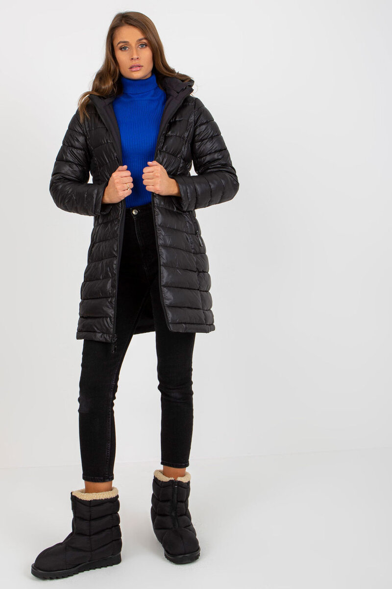 Oboustranná bunda na zimu pro ženy s odnímatelnou kapucí - NM, s i240_173206_2:S