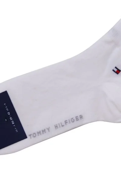 Tommy Hilfiger Pánské Bílé Ponožky 2 Pary