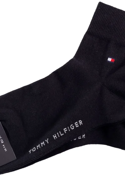 Černé Pánské Ponožky Tommy Hilfiger 2pár