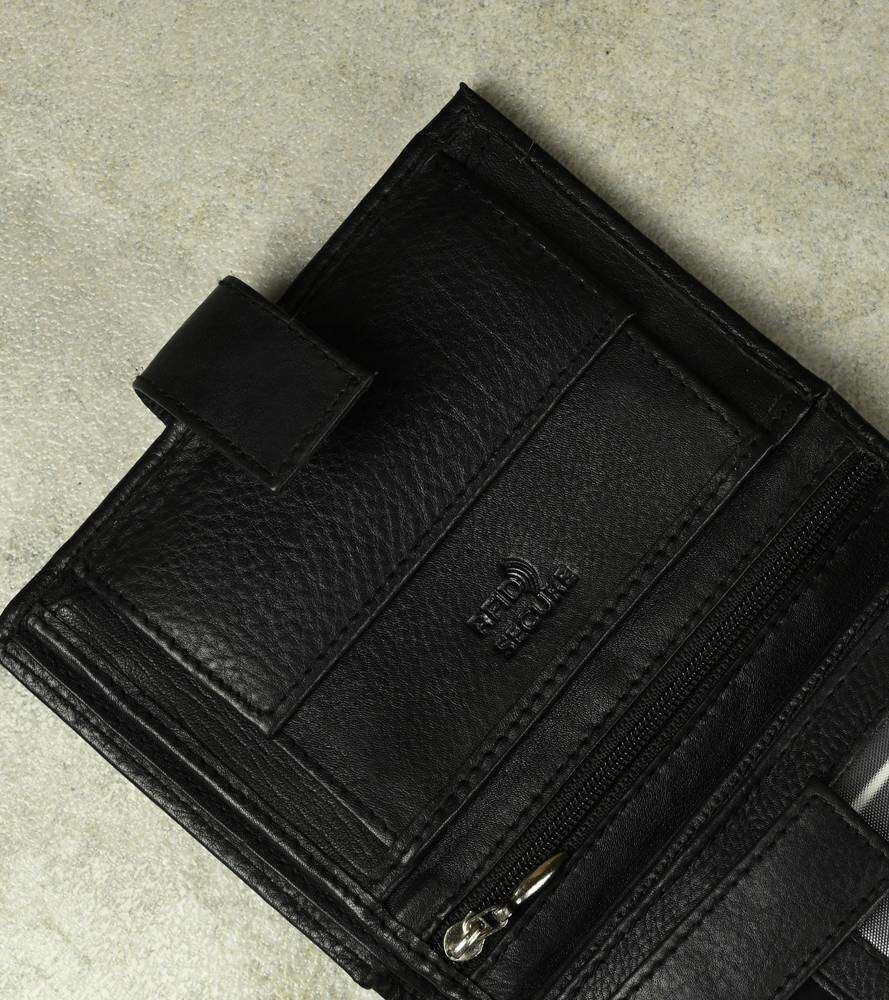 Ronaldo® Černá Pánská Peněženka s RFID ochranou, jedna velikost i523_5903051015335