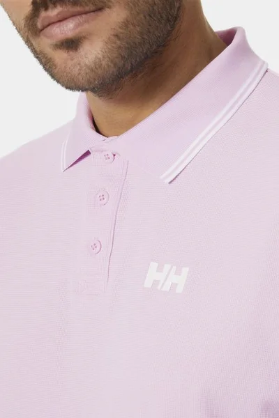 Pánská rychleschnoucí polokošile Helly Hansen růžová