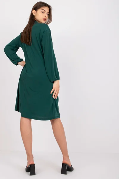 Dámské šaty 11157 zelená FPrice