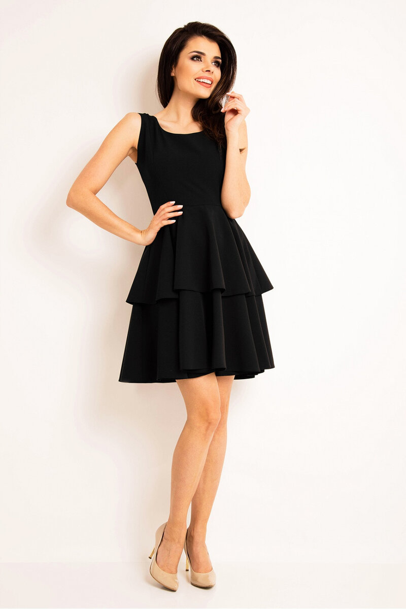 Denní dámské šaty O0Q4 - Awama, černá XL-42 i10_P59378_1:2013_2:498_