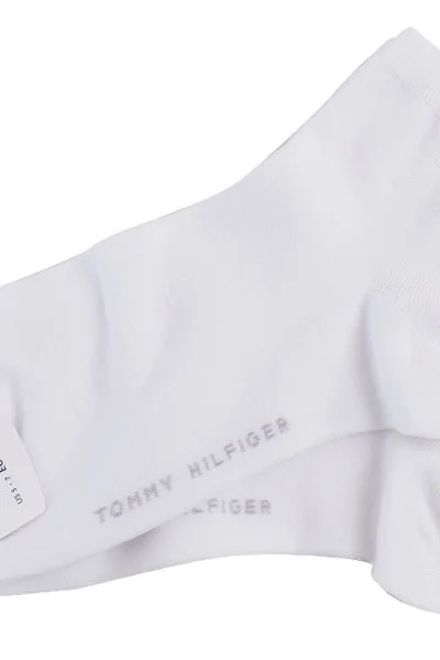 Tommy Hilfiger dámské bílé ponožky 2 páry