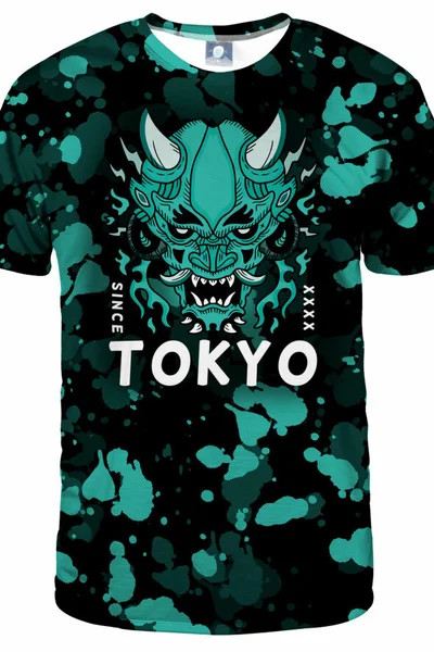 Unisex Aloha From Deer Tričko Tokyo Oni Teal