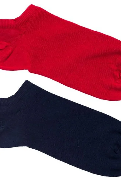 Tommy Hilfiger Pánské Ponožky 2ks Navy/Red