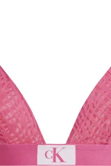 Růžová krajková podprsenka Calvin Klein