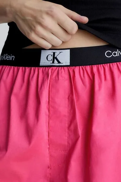 Melounová pohodlnost - Dámské pyžamo set Calvin Klein